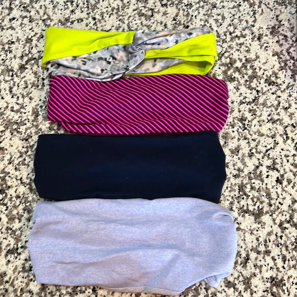 Bundle of 4 Lululemon headbands